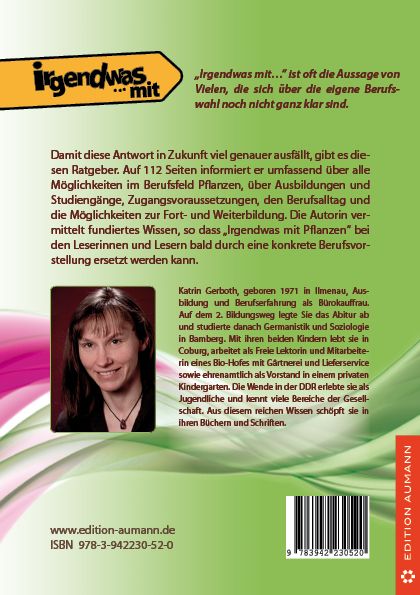 Irgendwas mit Pflanzen, Katrin Gerboth